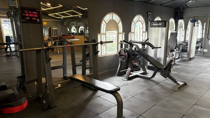 Functional training space at DA Fitness