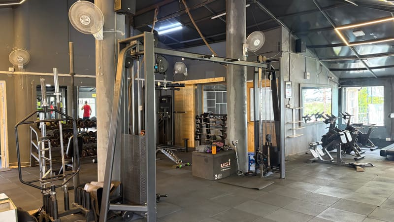 The DA Fitness Mashobra training floor