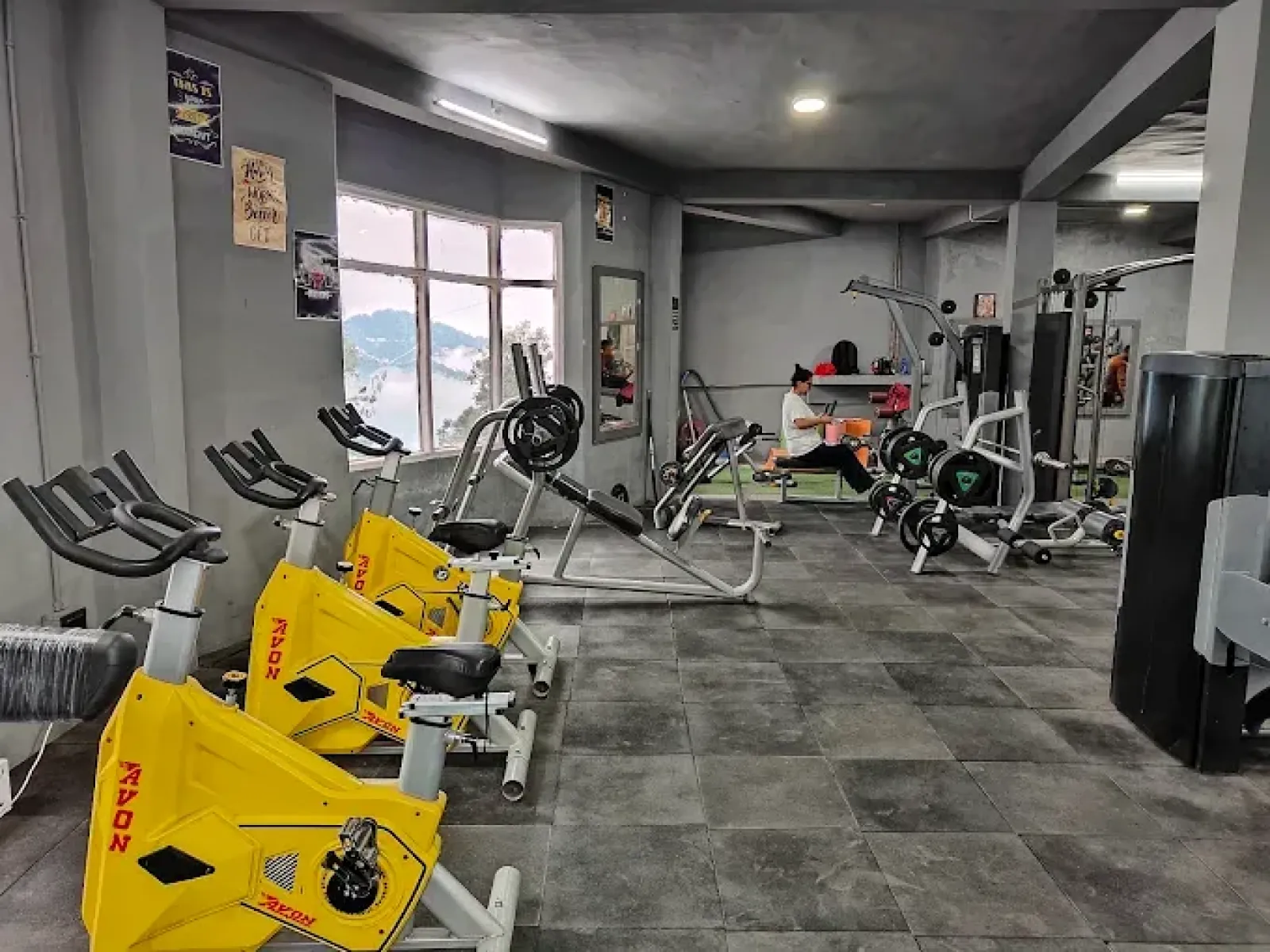 The DA Fitness Mashobra training floor