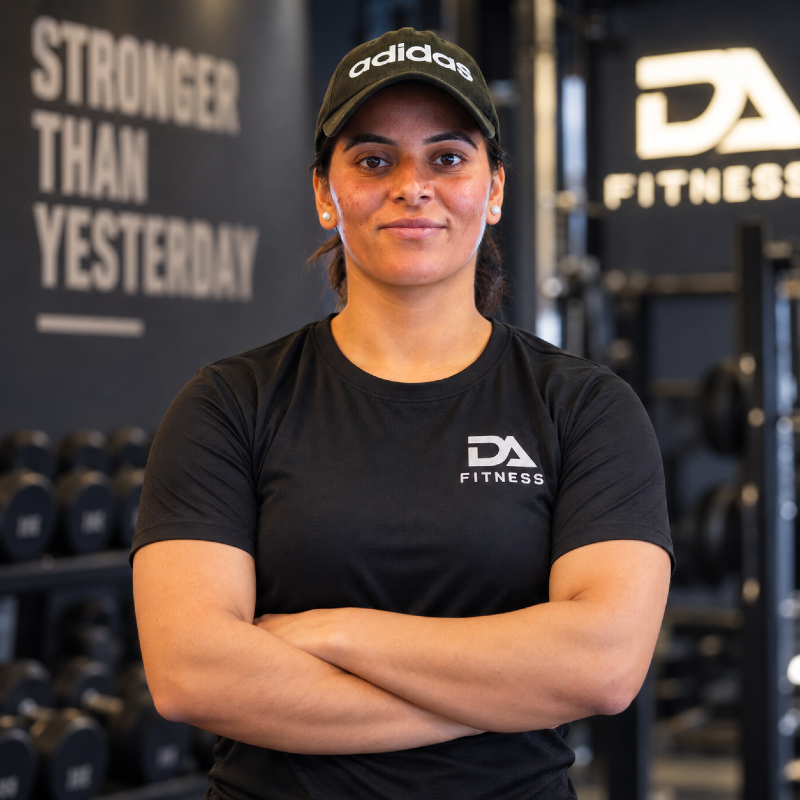 Sakshi Dhiman, Female Trainer at DA Fitness
